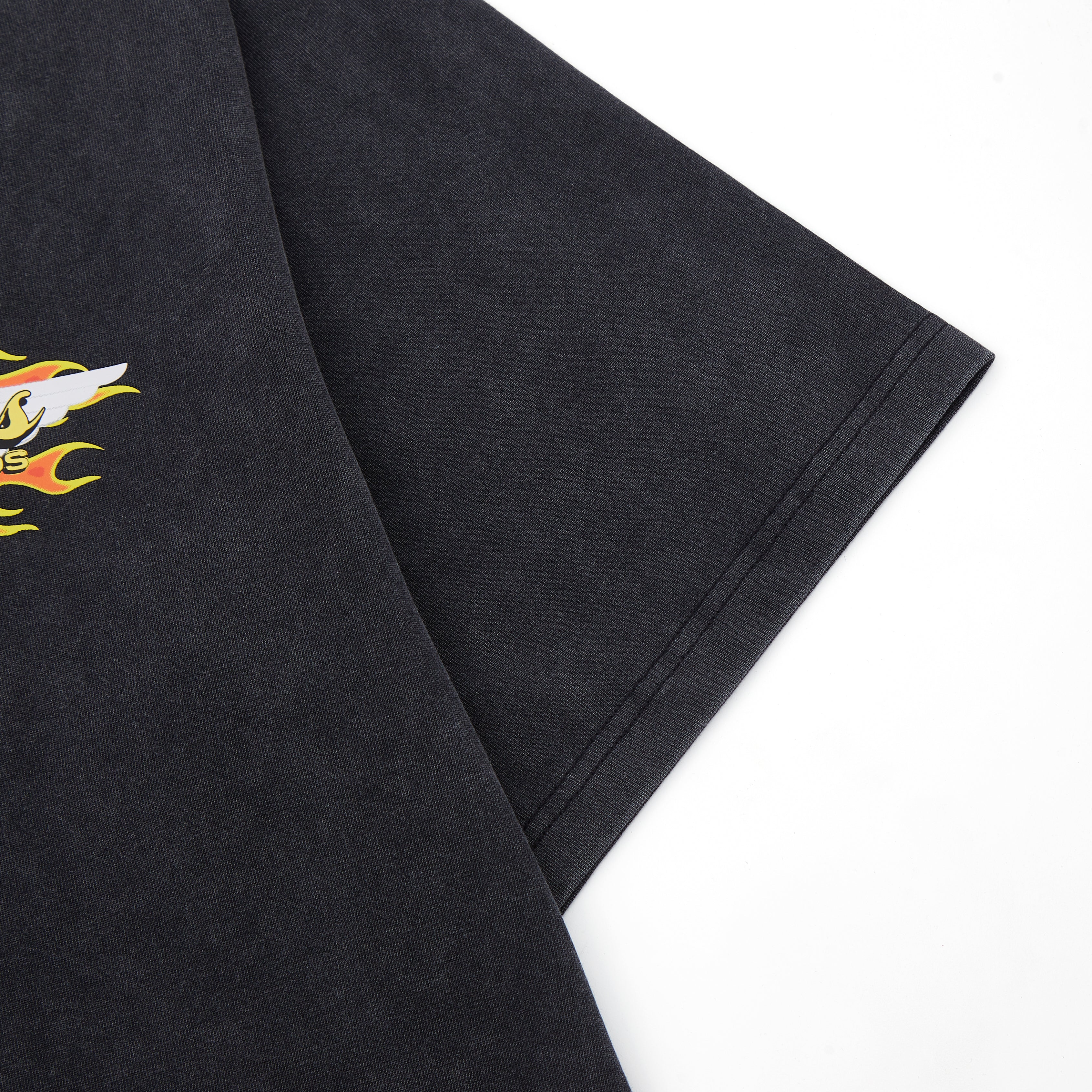 Fumes Crop Tee (Vintage Black)